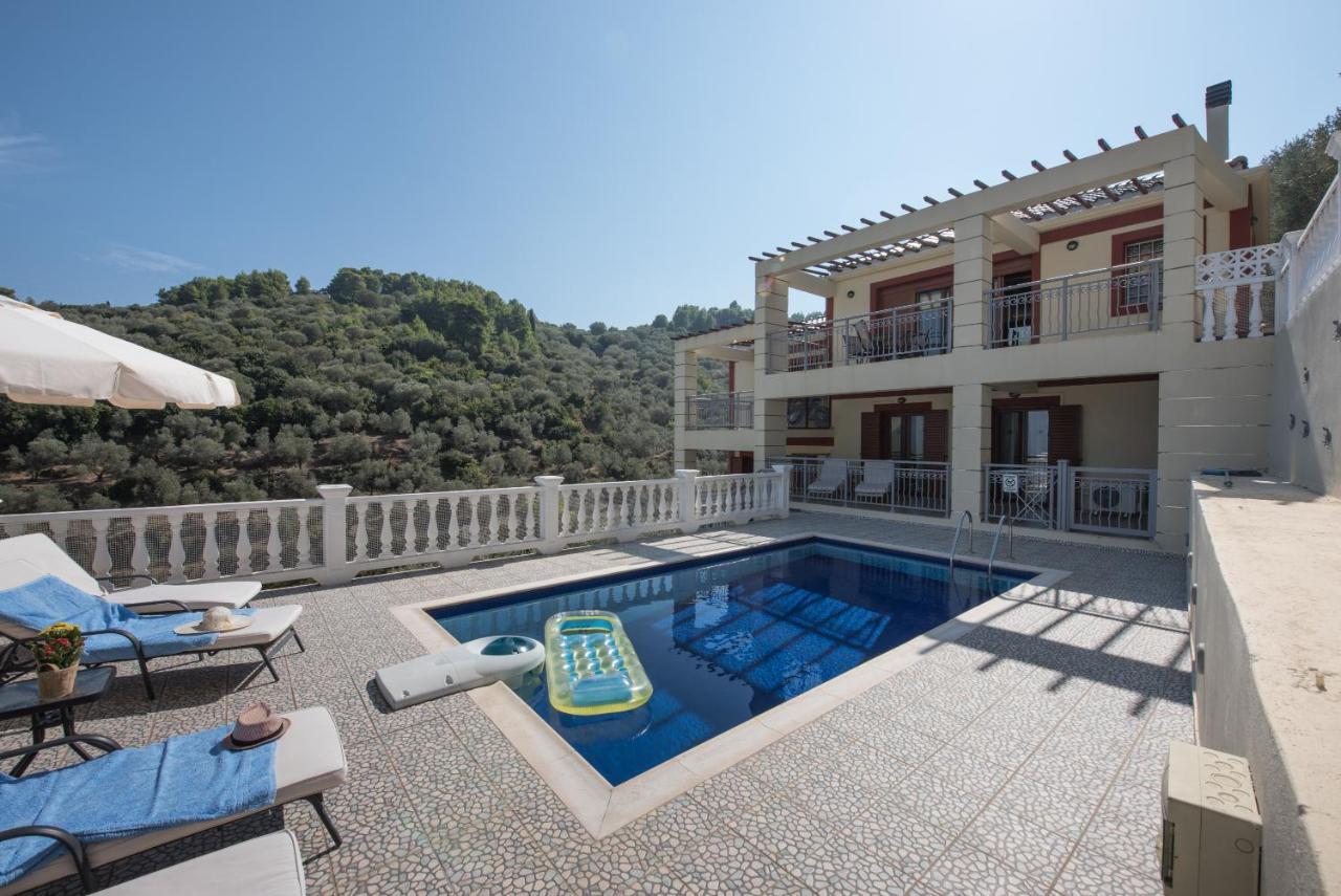 Gallis Villa Pefkias Bagian luar foto