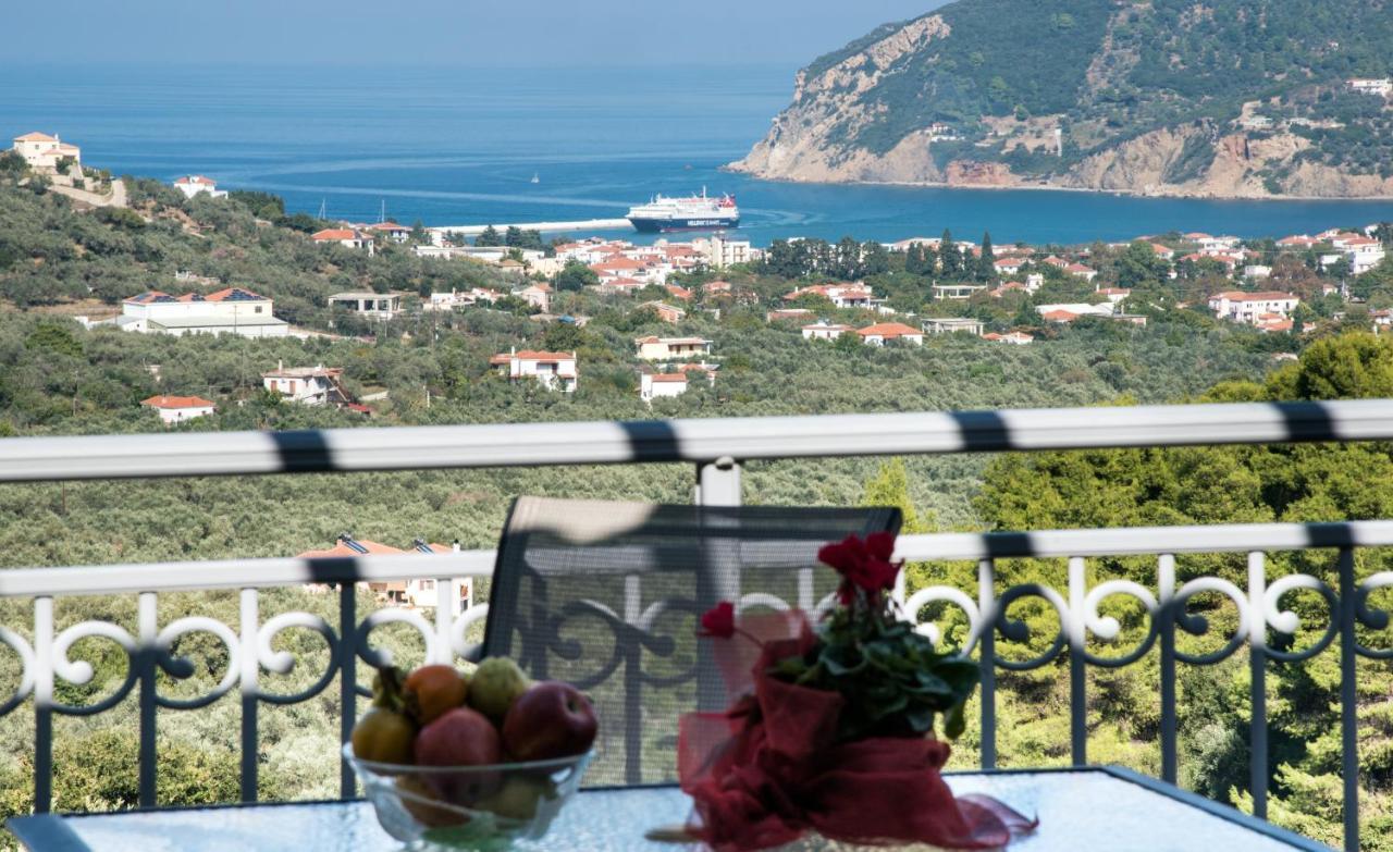 Gallis Villa Pefkias Bagian luar foto