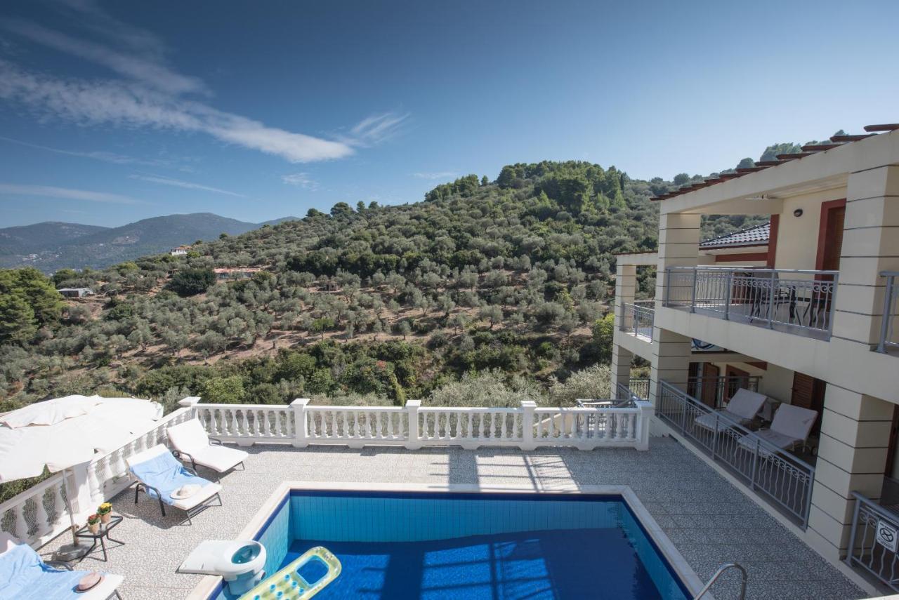 Gallis Villa Pefkias Bagian luar foto